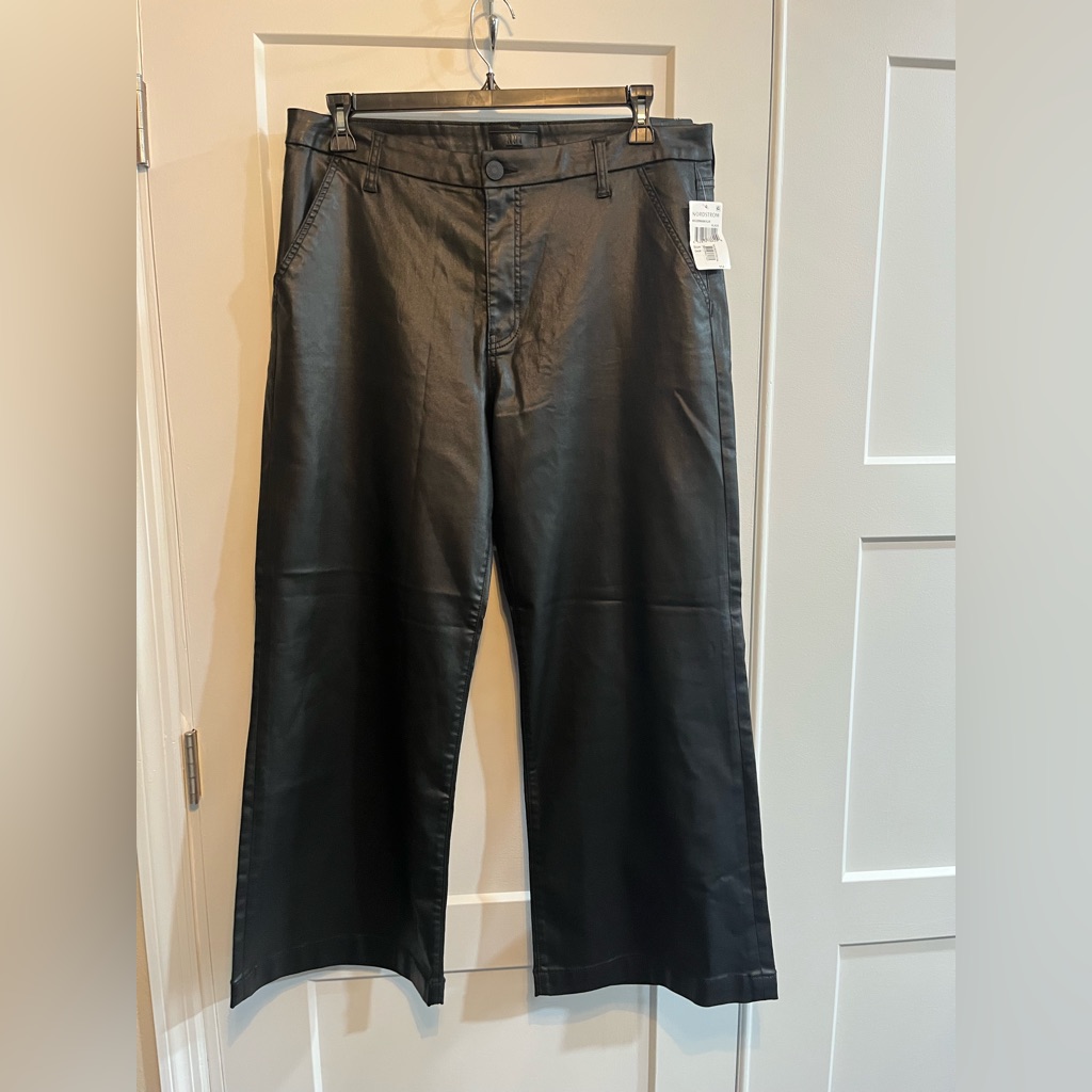 Kut From The Kloth Black Faux Leather Pants